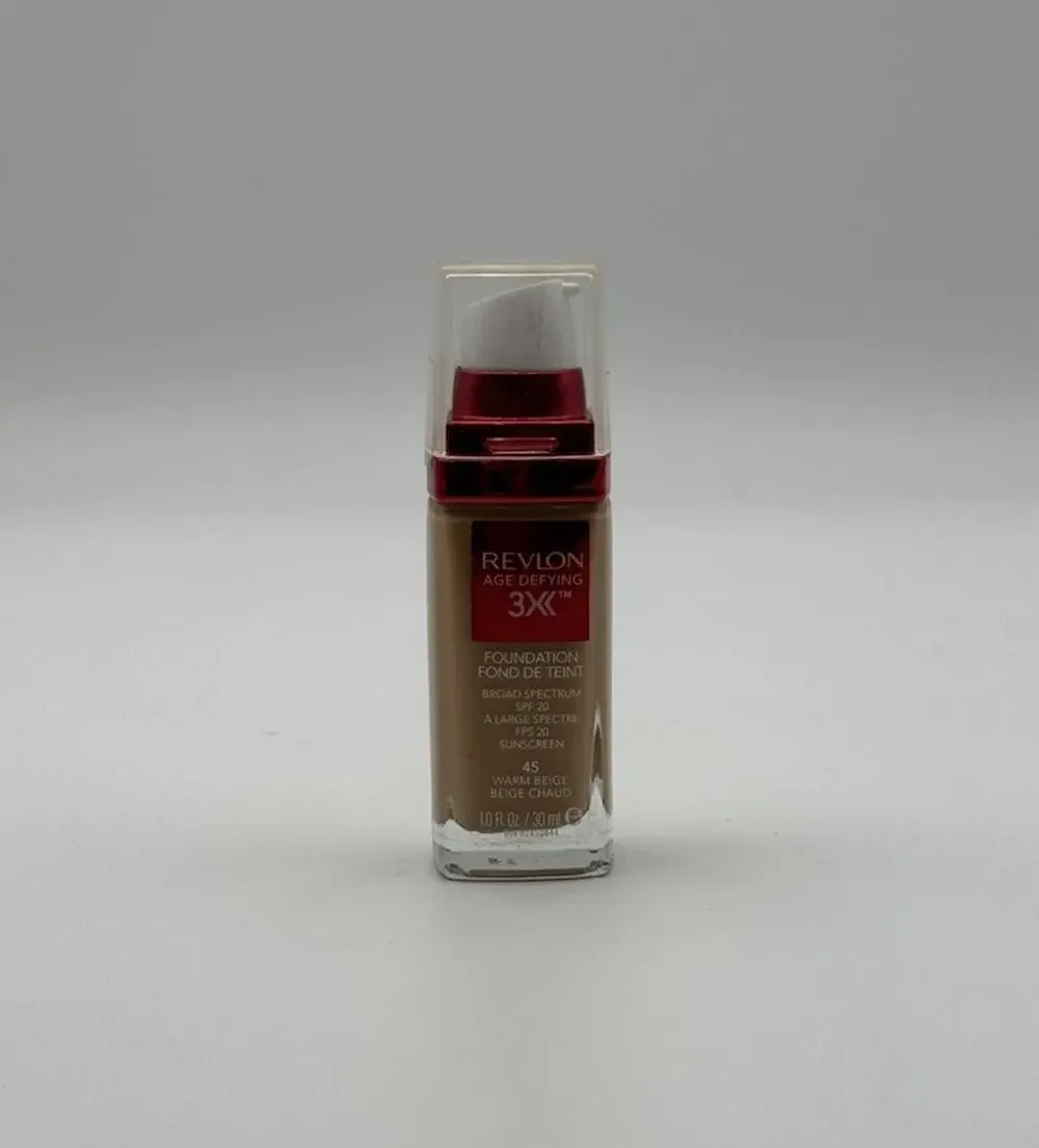 Revlon Age Defying 3x Anti-Aging & Lifting Foundation 45 Medium Beige